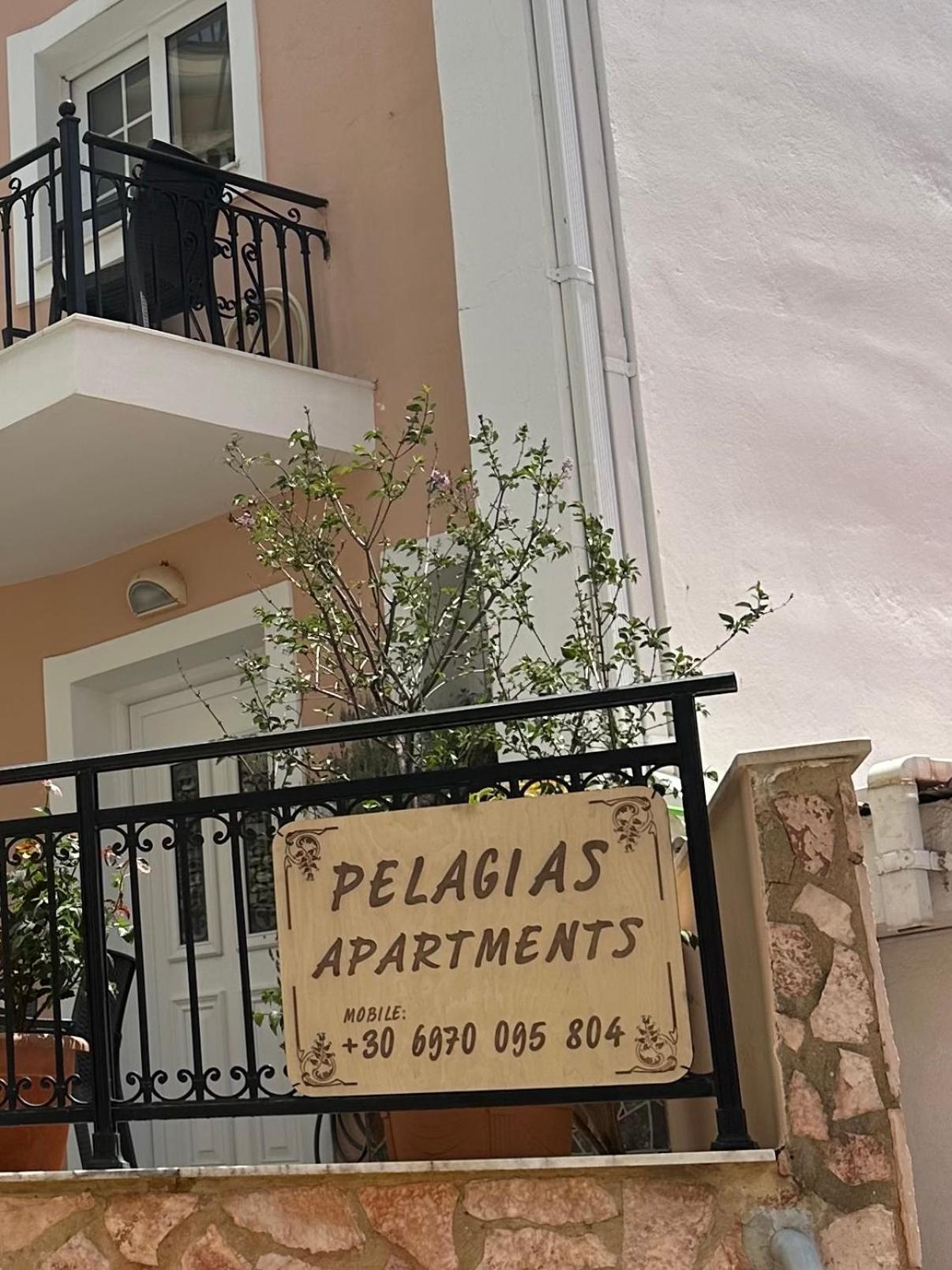 Pelagias Apartments Agia Efimia Luaran gambar